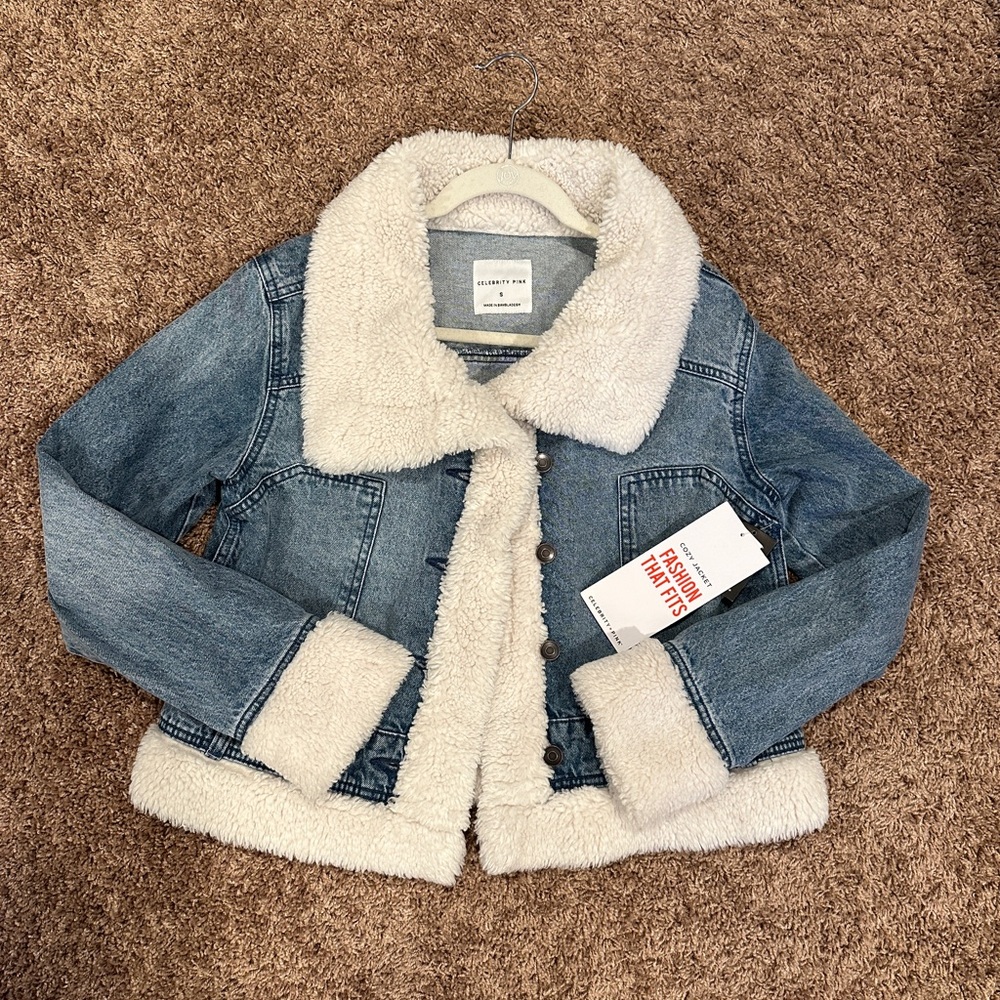 Sherpa Jean Jacket